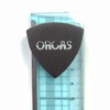 Orcas Ukulele Genuine Leather Pick (Pick OULP-TRM BRN)