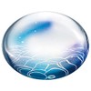 Sunlife O-00865 Chopsticks Rest, Glass, 1.8 x 2.0 inches (4.5