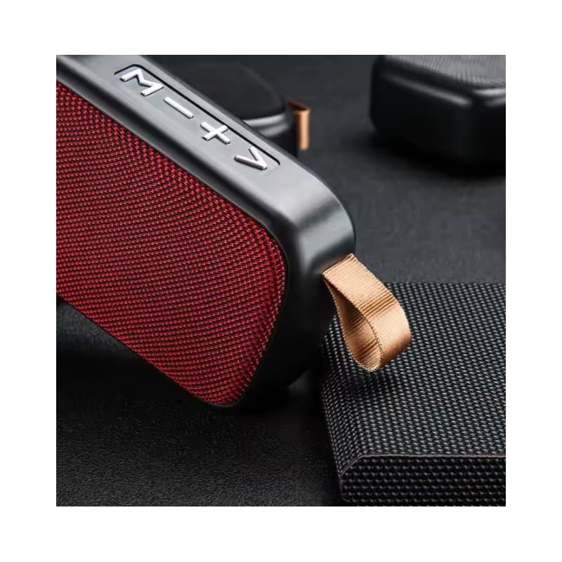 Wireless Lightweight Bluetooth Speaker (Red)