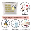 JXGZSO Funny RPG Game Themed Gift D20 Toiletry Zipper Bag