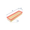 UFI Filters 30.185.00 Car Air Filter