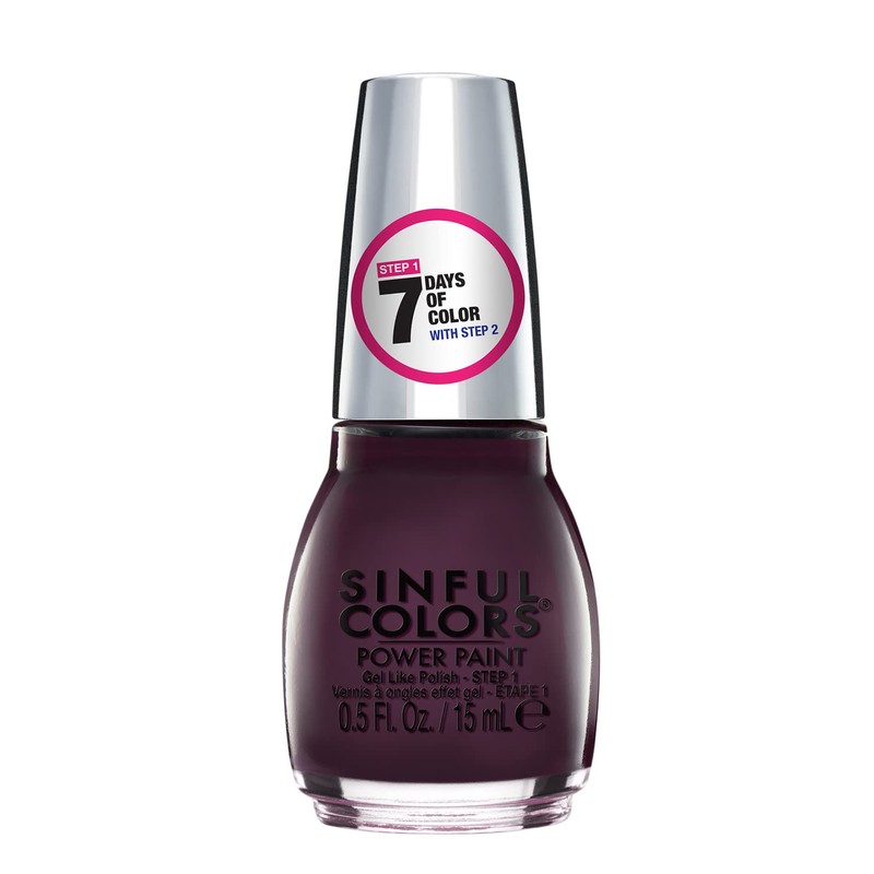Esmalte con Acabado en Gel Power Paint Plum N Berry