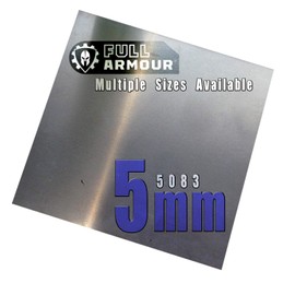 5mm Aluminium plate sheet - Grade 5083 (150mm x 150mm)