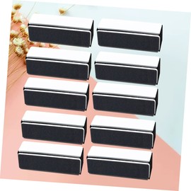 TEHAUX 10pcs Square Artwork Polishing Sponge Multi-Sided Nail Buffer for Bodhi Walnut Finishing for Projects and Versatile Sanding Block