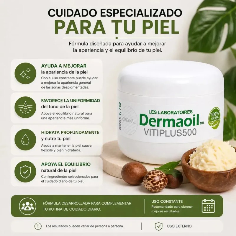 Crema De Melagenina Y Piperina Para Vitíligo 70gr