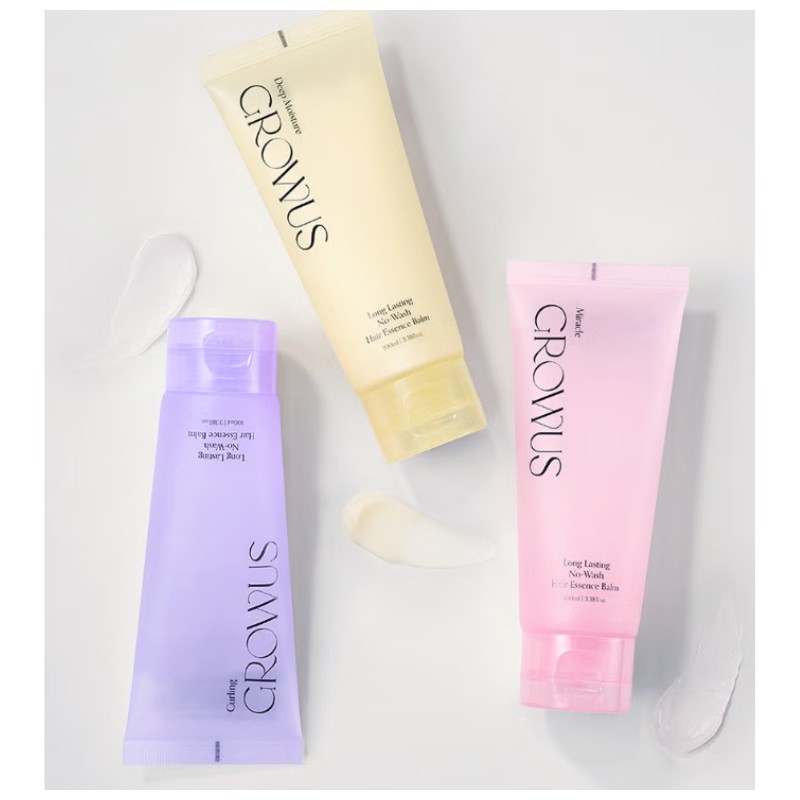 GROWUS Long Lasting No Wash Hair Essence Balm 100ml [Miracle/Deep