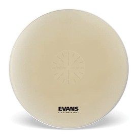 Evans Strata 1400 Power Center Reverse Dot Concert Bass Drum Head, 40 Inch