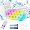 QOLNBY Pool Lights, Rechargeable Submersible LED Lights, Pool Lights for
