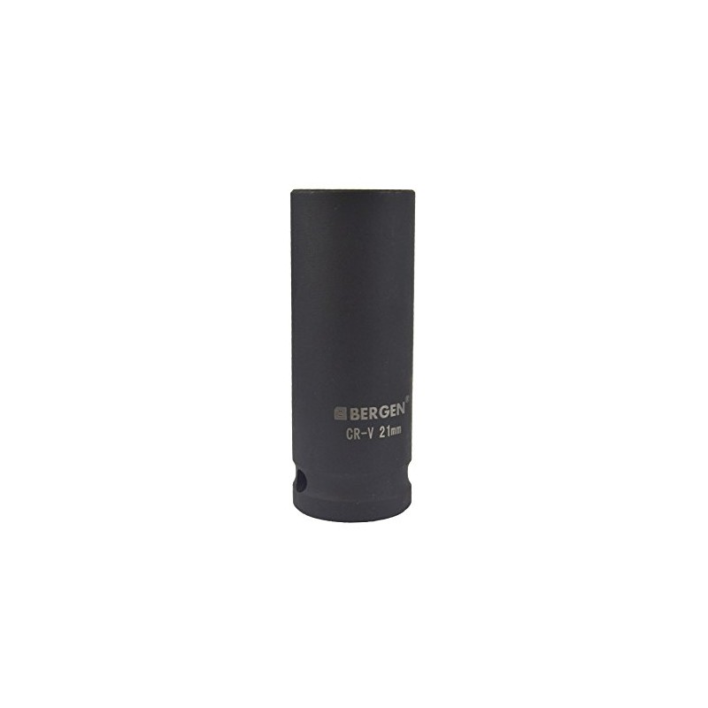21mm 1/2" Drive Double Deep Metric Impact Socket Single Hex
