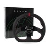 RASTP Racing Steering Wheel,12.6”/320mm Genuine Leather 6 Bolts Steering Wheel
