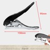ozgram Hole Punch, 0.4 inch (10 mm) Hole, Single Punch,