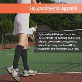 bropite Copper Compression Socks for Women & Men Circulation-Compression Socks 20-30 mmhg-Best for Running,Medical,Nurse,Travel