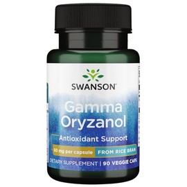 Swanson Gamma Oryzanol from Rice Bran 60 Milligrams 90 Veg Capsules