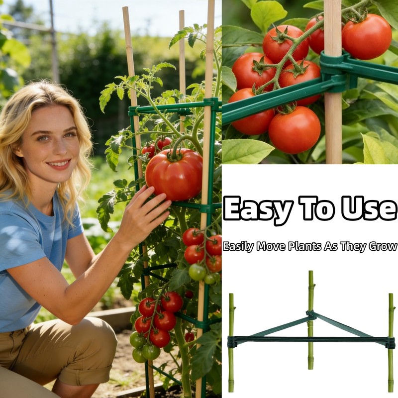 100Pcs Stake Arms for Tomato Cage, 11.8 inch Tomato Stake