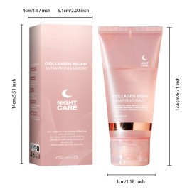 Mascarillas Faciales Gel Colágeno Para Nocturna Hidratante