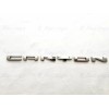 GMC 1PC Chrome Rear Tailgate Conner Canyon Letter Emblems 2021-2022