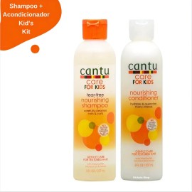 Kit Cantu Niños Shampoo y Acondicionador 237ml