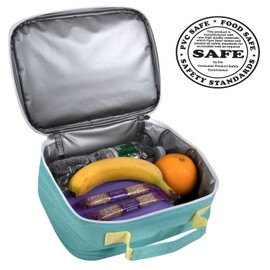 Trail maker Tiny Lunch Bag for Kids, Fun Insulated Lunch Box Containers for School for Boys and Girls