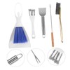 WOONEKY Bird Cage Cleaning Kit Multi Functional Brush Tools with