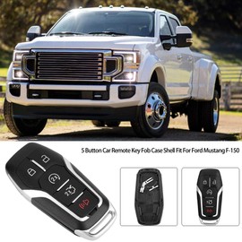 5 Button Key Fob Keyless Car Remote Control Jacket Cover Glove Shell for Smart Key FCC M3N-A2C31243800 164-R7991