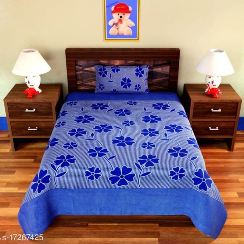 Supreme Home Collective 144 TC Microfibre Single Bedsheet with 1