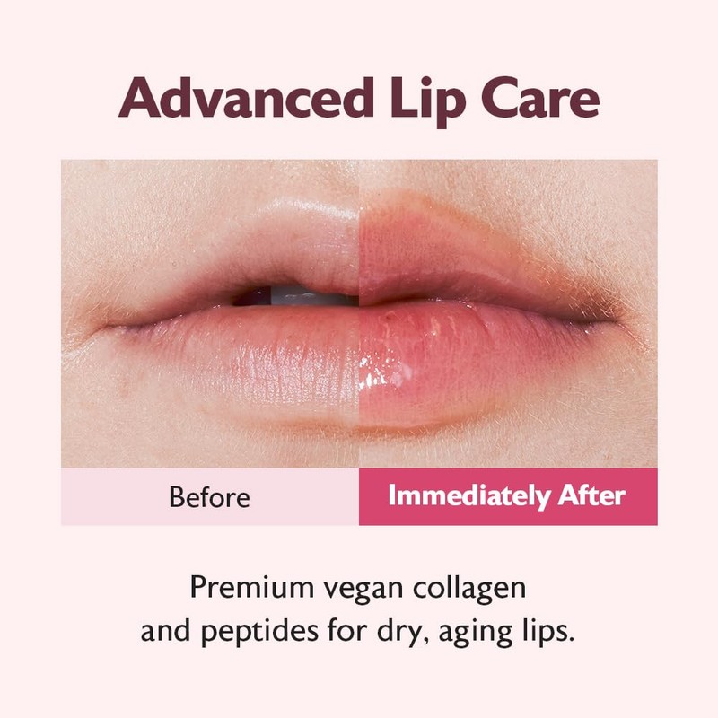 milktouch Vegan Glow Up Collagen Lip Balm–Hydrating Lip Care with