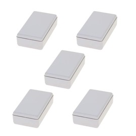 Fielect 5Pcs Electronic Junction Box ABS Plastic Dustproof Junction Project Box Electrical Project Case Enclosure Power Junction Box 1.89" x 1.06" x 0.55"