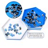 Becko US Stackable Puzzle Sorting Trays Jigsaw Puzzle Sorters with