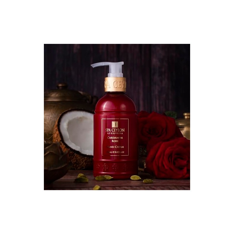 SPA CEYLON- Crema de manos con cardamomo y rosa |