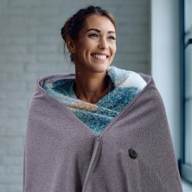 Electric Throw Blanket - Outdoor Portable Electric Blanket | Outdoor Portable Electric Blanket, Soft Heating Blanket for Neck and Shoulder