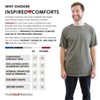 Inspired Comforts Post Surgery w/L&R Snaps (Grey,XL)