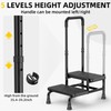 2 Step Stool with Handle for Elderly, Heavy Duty Step
