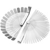 Spurtar Feeler Gauge Set Stainless Steel, 32 Blades Tapered and