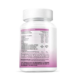 BIO B | Probióticos 50 billones + prebióticos | 30 cápsulas veganas