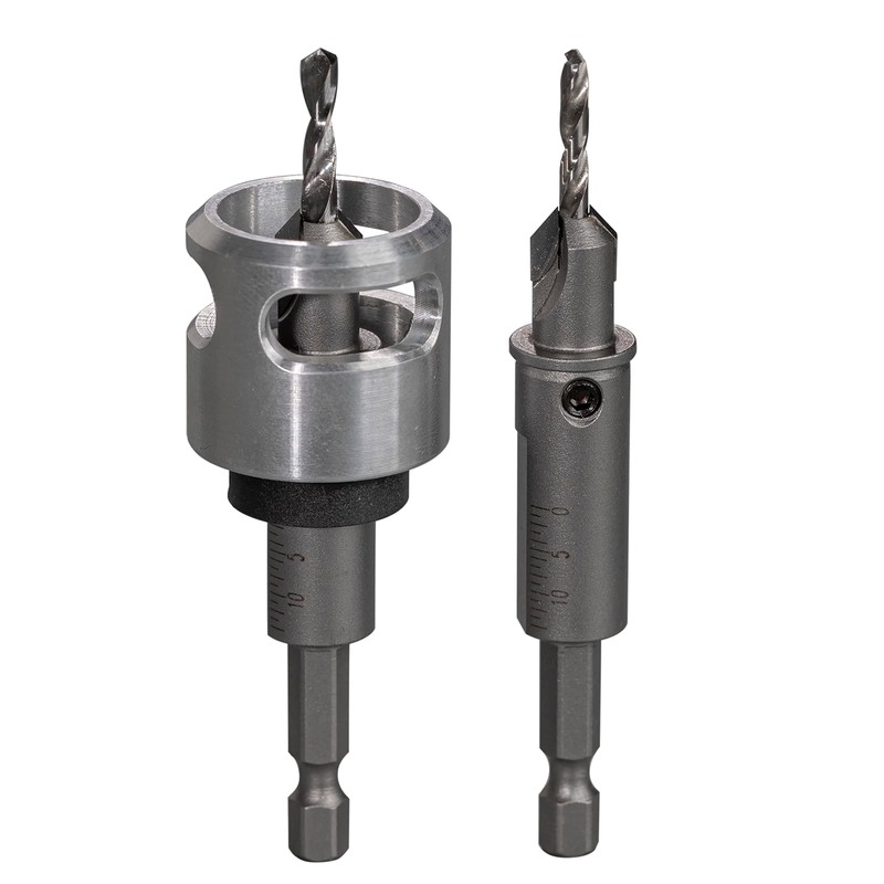 BETOP Industrial Tools-4pc Set Carbide Tipped 82-Deg Countersink bit with