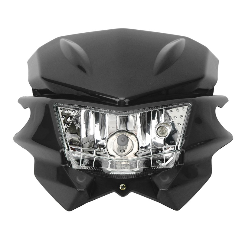 Motorcycle Front Headlight H4 Interface LED Waterproof DRL Headlight for