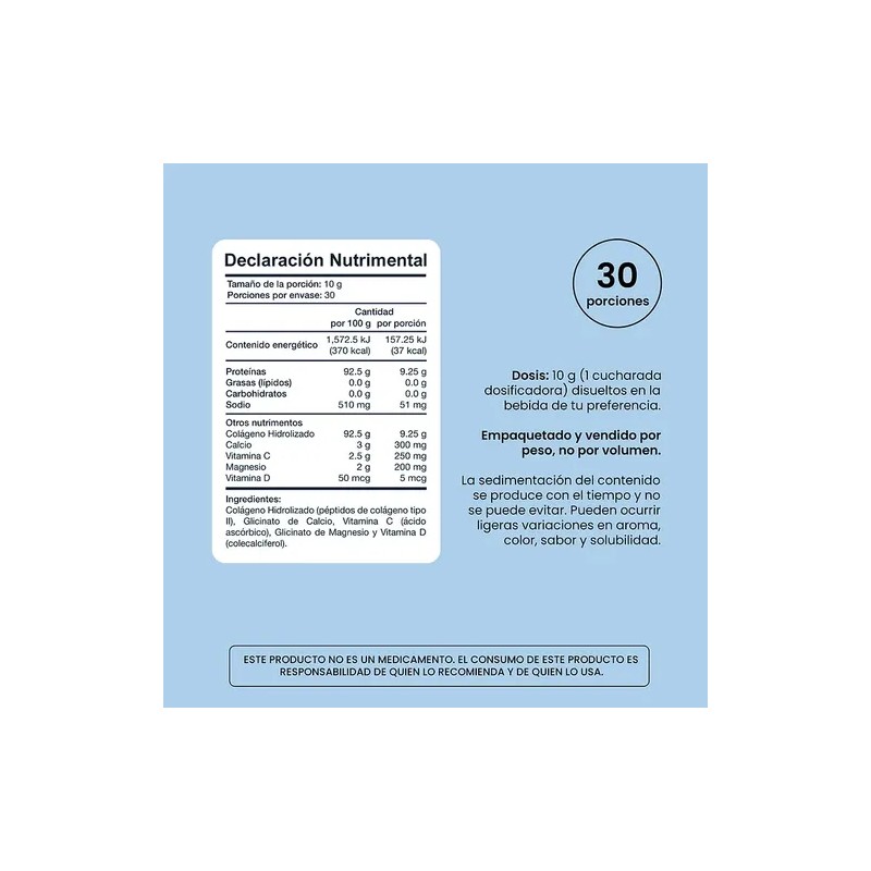Entera Pharma Nosorefx Colágeno, Calcio, Magnesio 300g Sfn