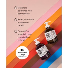 Alama Professional S.O.S Color & Go Reflective and Invigorating Colour Mask, Purple, 300 ml