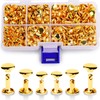 Tundi Set di 300 rivetti cavi, in 3 misure, in