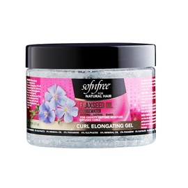 SOF N' FREE Curl Elongating Gel with Flaxseed Oil & Rosewater 325ml