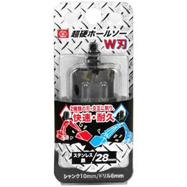 SK11 STH-28 Carbide Hole Saw, W Blade, 1.1 inches (28 mm)