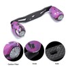 Fishing Reel Handle Knob Carbon Fiber Frame with Fittings Replacement