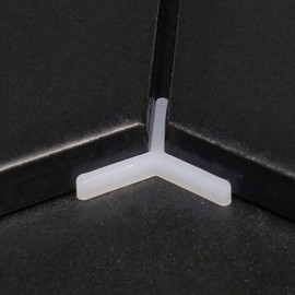 Hexagon tile spacers5/64,y tile spacers 5/64inch for hexagon tile 1200pcs (5/64 Inch)