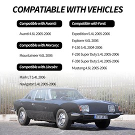 HiSport VS50664R Valve Cover Gasket Seal | Compatible with Ford F150, Expedition, Explorer, Mustang, Lincoln Mark, Navigator, Mercury | 4.6L & 5.4L Engine | Replace VS50372, VCF330-C