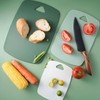RZMZBY Chopping Board, Chopping Board, 3 Kitchen Board, BPA Free,