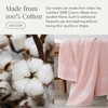 NY Loft 100% Cotton Bath Towel 4 Pack | Super