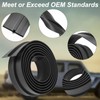6ft (1.8m) Truck Rear Cover Double Seal - T-Groove Rubber