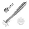 #8 x 2 White Painted Hex Washer Head Self Tapping