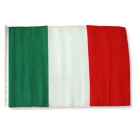 Ruffin Flag Company Italy 12"x18" Sleeved Polyester Garden Flags