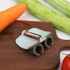 Kichvoe Vegetable Peeler Ergonomic Thumb Peeler for Effortless Fruit and